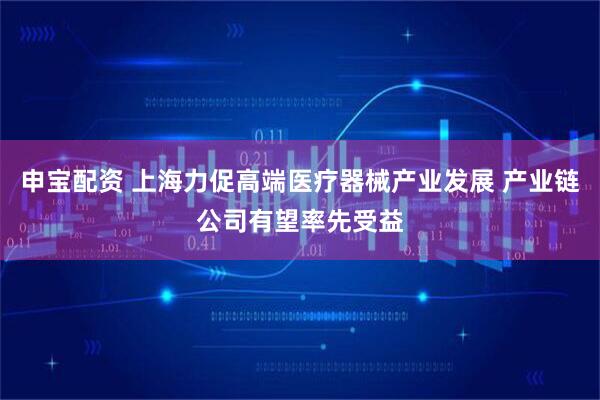 申宝配资 上海力促高端医疗器械产业发展 产业链公司有望率先受益