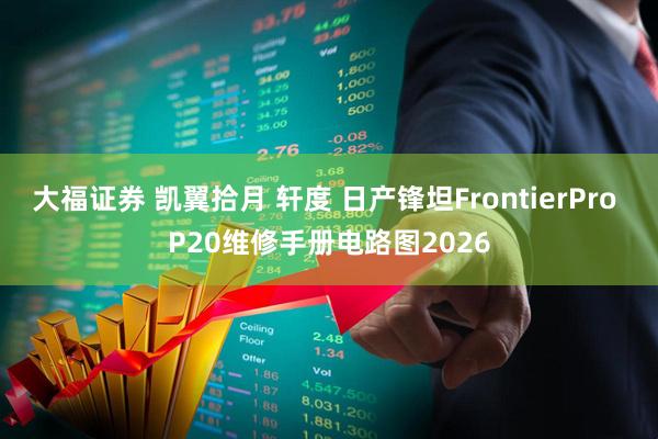 大福证券 凯翼拾月 轩度 日产锋坦FrontierPro P20维修手册电路图2026